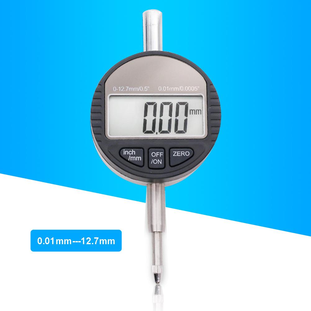 0.01mm Electronic Micrometer 0.00005" Digital Dial Indicator 0.001mm  0-12.7mm/1inch Test Indicators Electronic Indicator Gauge
