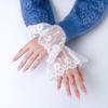 Pleated Mesh Lace Decorative Women's Cuffs with Small Fragrance Style Sleeves