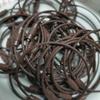 20PCS color paint wire rope 25 colors manufacturer wholesale key ring chain DIY tag cartoon key lanyard accessories