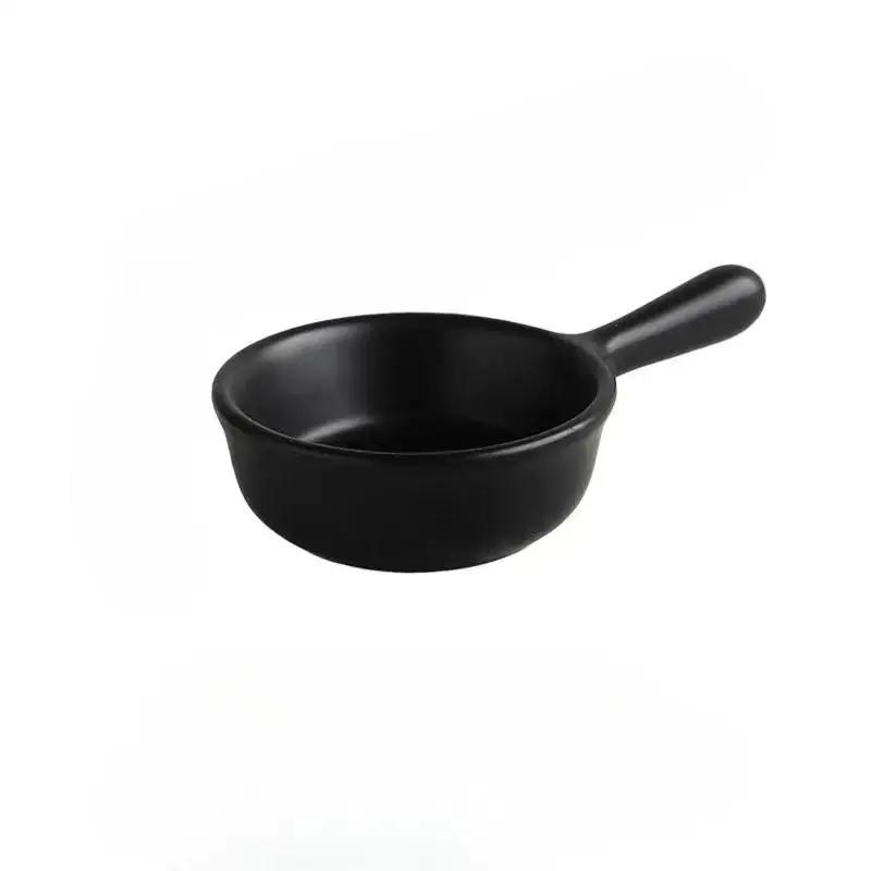 1 Pcs Mini Ceramic Dish Japan Style Bowl Suit Household Eat Dinner Food Tools Use Soy Sauce Vinegar Sushi Dipping Plate