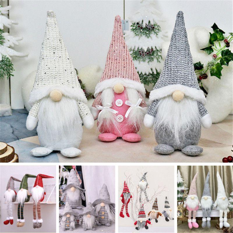 Charming Faceless Doll Christmas Decorations For Delightful Home Ornamentation