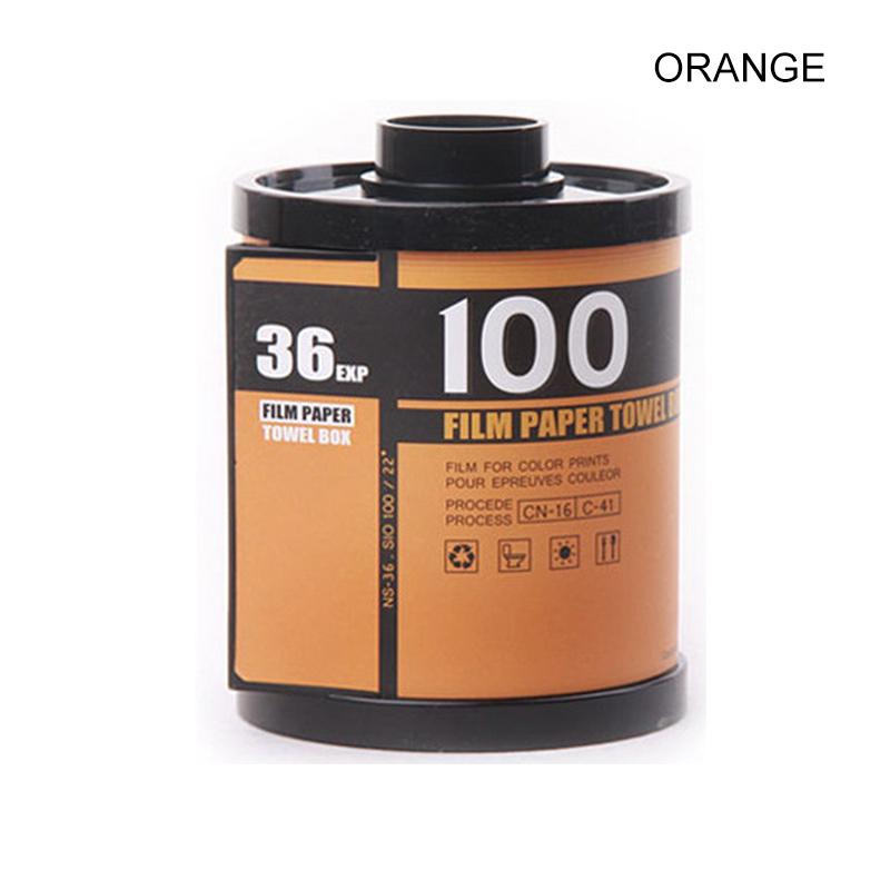 

Креативная коробка для салфеток из пленки, пластиковая коробка для рулонной бумаги в стиле ретро, ​​настольный чехол для салфеток, держатель для туалетной бумаги для ванной комнаты, украшение для хранения