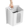 2-Tier Modern Rolling Laundry Hampers, Space-Saving Removable Clothes Hamper Organizer, for Bedroom, Laundry Room, Bathroom