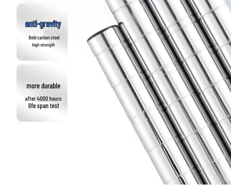 Chrome-Plated No-Drill Multi-Layer Warehouse Display and Storage Rack