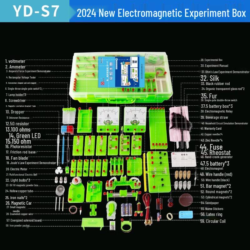 Junior High Physics Electromagnetism Lab Kit