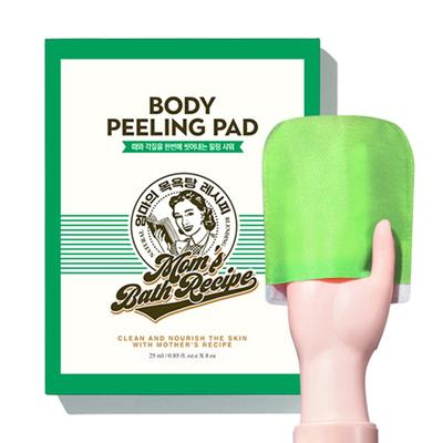 Mom's Bathroom Recipe Body Peeling Pad Original Cypress Fragrance, 25ml, 1 Piece