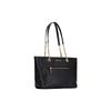 Michael Kors Jet Set Item Solid Color Gold Hardware Leather Tote Bag Women Tote Black 35F2GTTT2L-BLACK