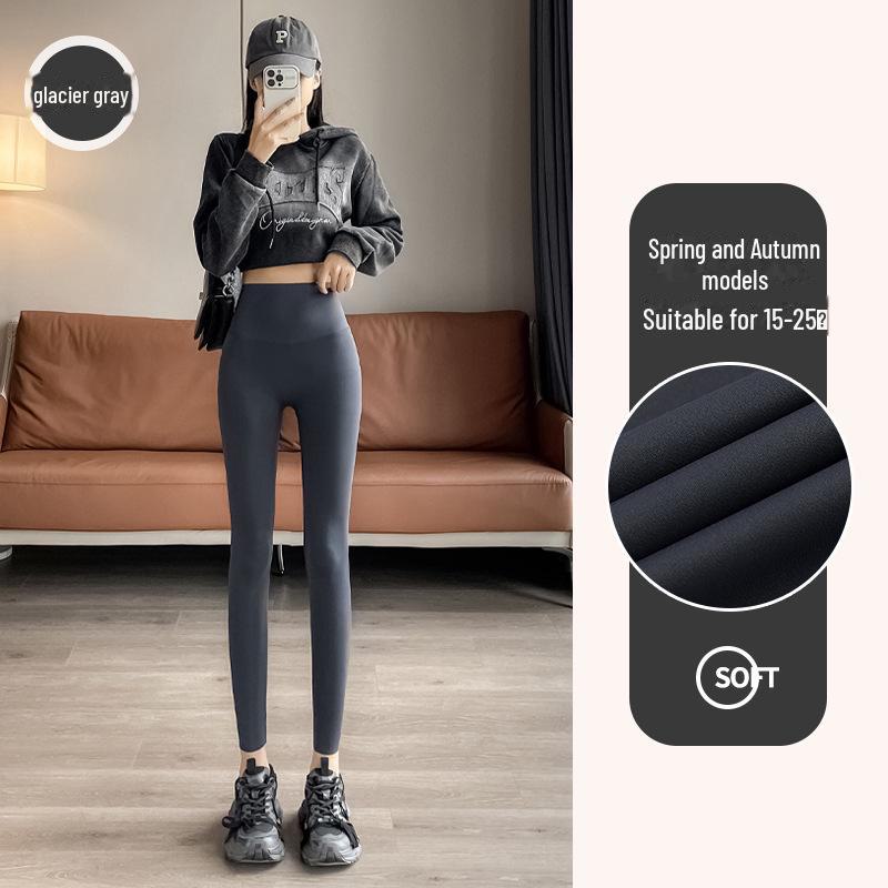 Nowe legginsy sportowe z pluszem podnoszące biodra dla kobiet - Moda jesienno-zimowa