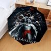 1PC Assassin Automatic Folding Umbrella 8-Rib Travel Umbrella with Auto Portable Case, Ideal Gift for Birthdays