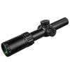 FIRE WOLF 1.2-6X24 IR Tactical Scope For Hunting Optical Step Sight Red Green Illuminated Range Sight