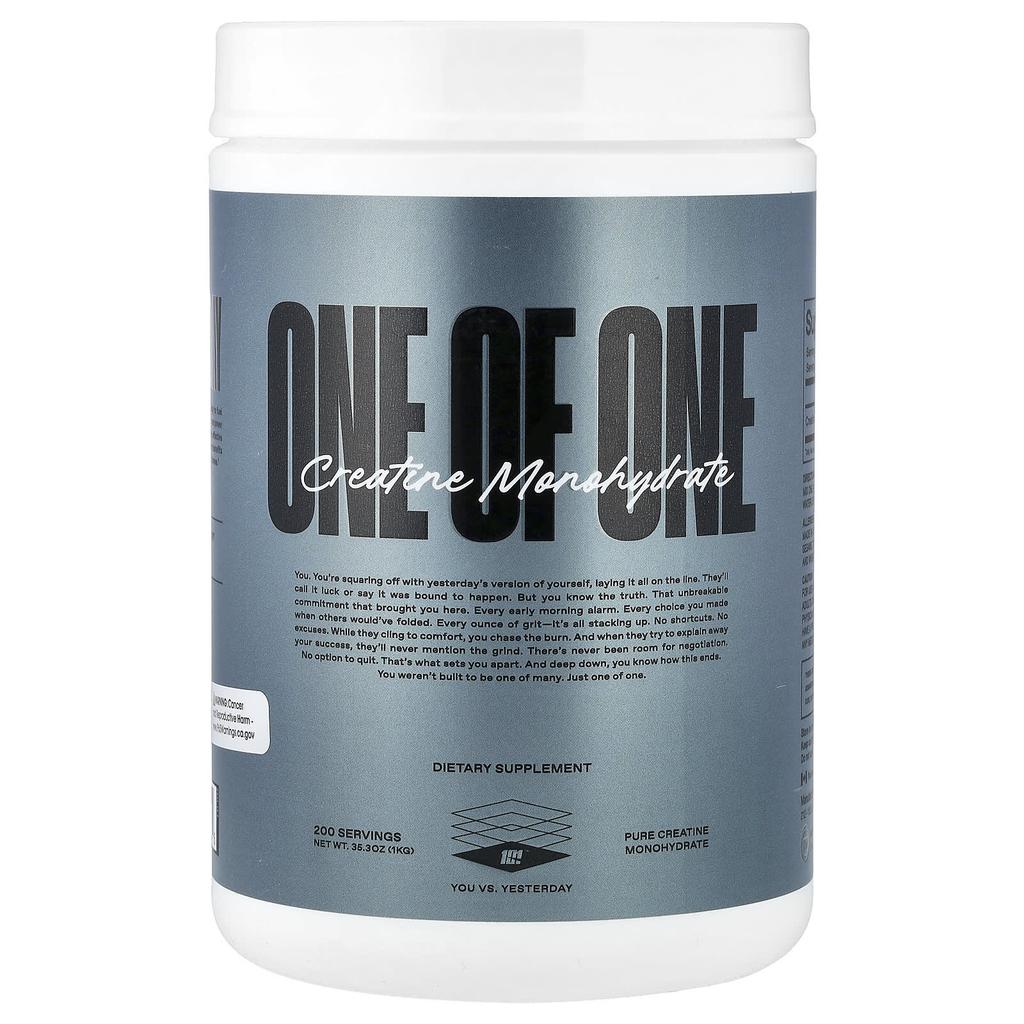 ONE OF ONE, Creatine Monohydrate, 1kg (35.3oz)