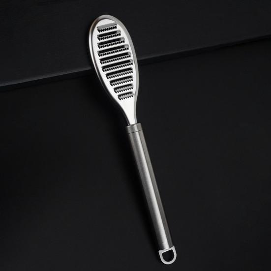 Multifunctional Cooking Tool Stainless Steel Fish Scale Remover, Compact with Ergonomic Non-slip Garlic And Ginger Grater Handle, for Kitchen Seafood