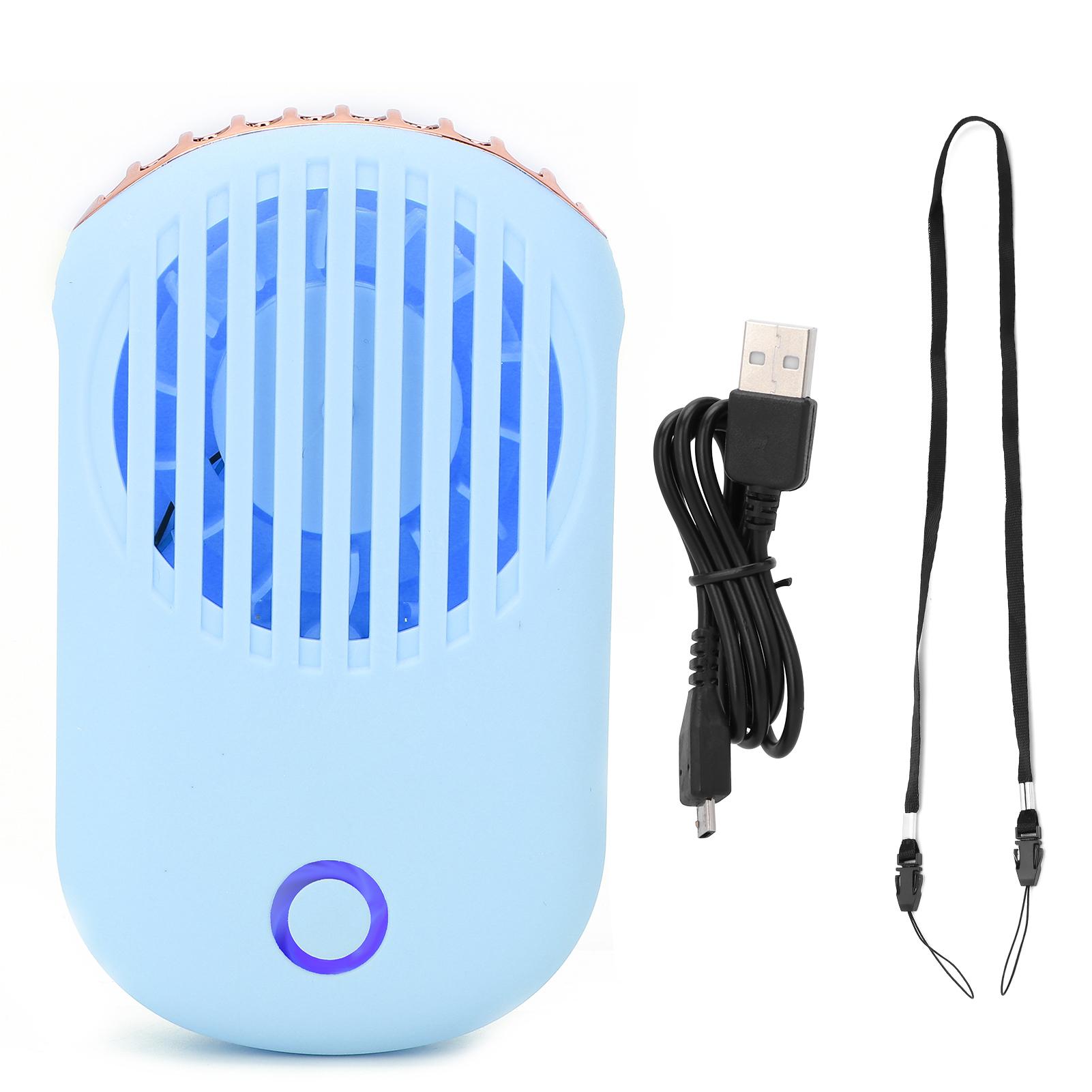 

Сушилка для ресниц Вентилятор Портативный кондиционер Безлопастной вентилятор для дизайна ногтей Blue