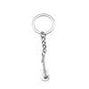 Electric Guitar Keychain Music Charm Graduation Memento Key Ring 28mm