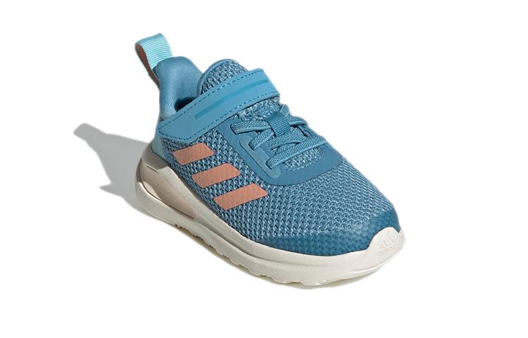 Adidas Fortarun El I Cushioning Abrasion Resistant Breathable Low top Toddler Shoes Blue Orange Infant And Toddler FY1464