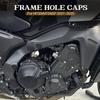 NEW For MT09 SP Frame Hole Cover Caps Plug For YAMAHA MT 09 MT-09 SP 2025 2025 2025 2025 2025 Motorcycle Frame Cap Decorati K7Z8