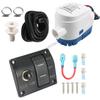 090E Boat Bilge 750 1100 LPH Automatic Drainage System For Yachts Fishing Boats