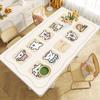 ZISIZ Sweet Hearts Cartoon Table Mat
