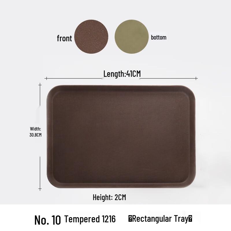 Eco-Friendly Straw Rectangular Fast Food Tray