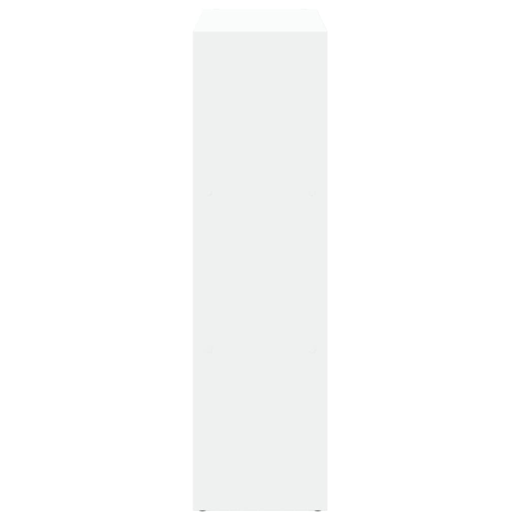 Room Divider Bookshelf White 102 x 29 x 103.5 cm Engineered Wood