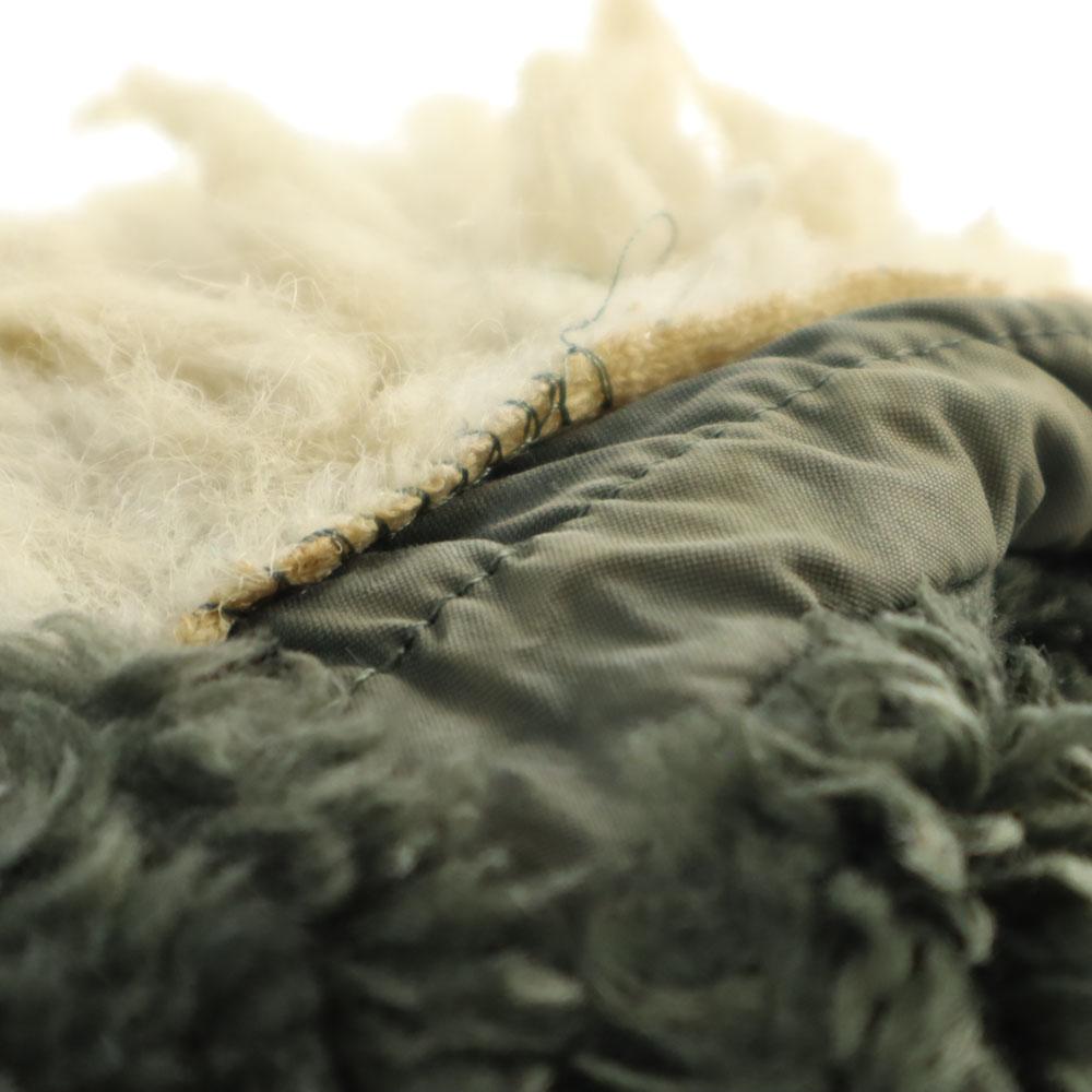 US AIR FORCE 80s DLA Vintage N-3B Flight jacket M Military Jacket Hood Men's Used