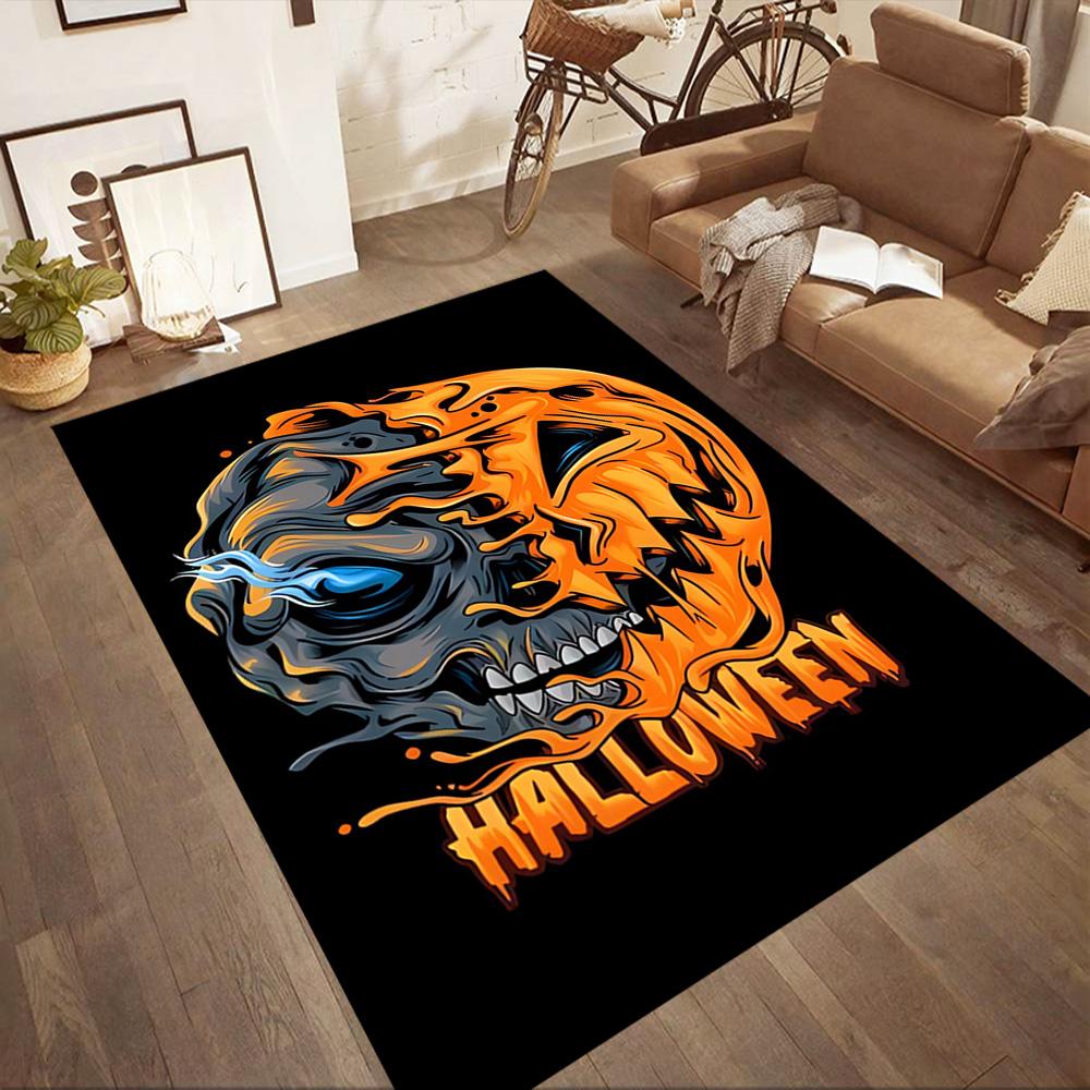 Halloween 90 Floor Rug Office Rug Perfect for Bedrooms Living Rooms Outdoor Entryway Antislip Carpet Decorate Offices Wedding Party Gift