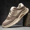 Men's Lightweight Versatile Mesh Low-Top Casual Shoes: Fashionable, Breathable, Outdoor-Friendly