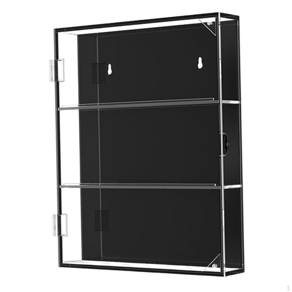 Acryl Vitrine für Baseballkarten, Kann als Geschenkvitrine verwendet werden, Wandvitrine Hockey