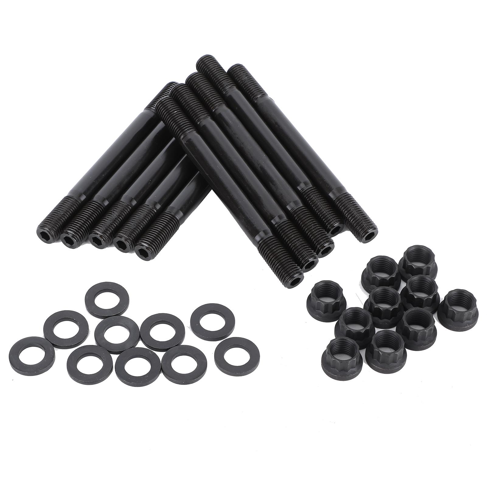 

Комплект шпилек с головкой, шайба для болта ARP 207‑4203, подходит для Mitsubishi Eclipse EVO8 EVO9 94‑up