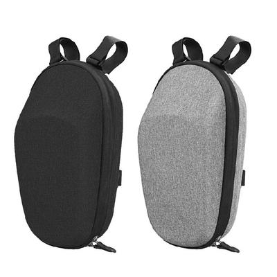 Electric Scooter Handlebar Bag Double Zipper and Layered Design Storage Bag