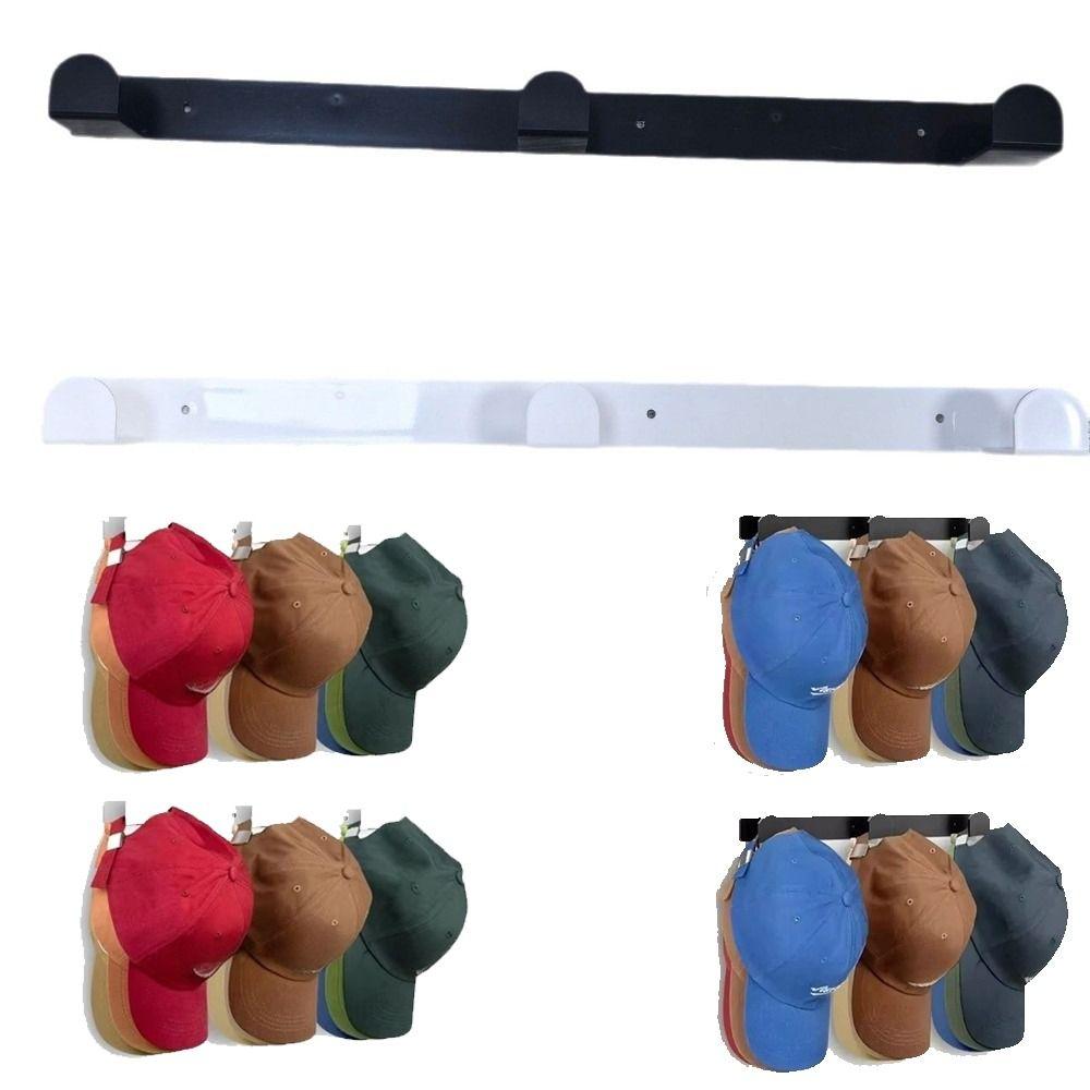 Space Saving Wardrobe Hat Rack with Hook Hat Organizer Display Hat Storage Rack  Bedroom Door