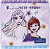 Marushin Mini Disney Frozen Transparent Antibakteriell und 2365000300 Handtuch, Blatt, 100% Baumwolle, Geruchsneutralisierend,