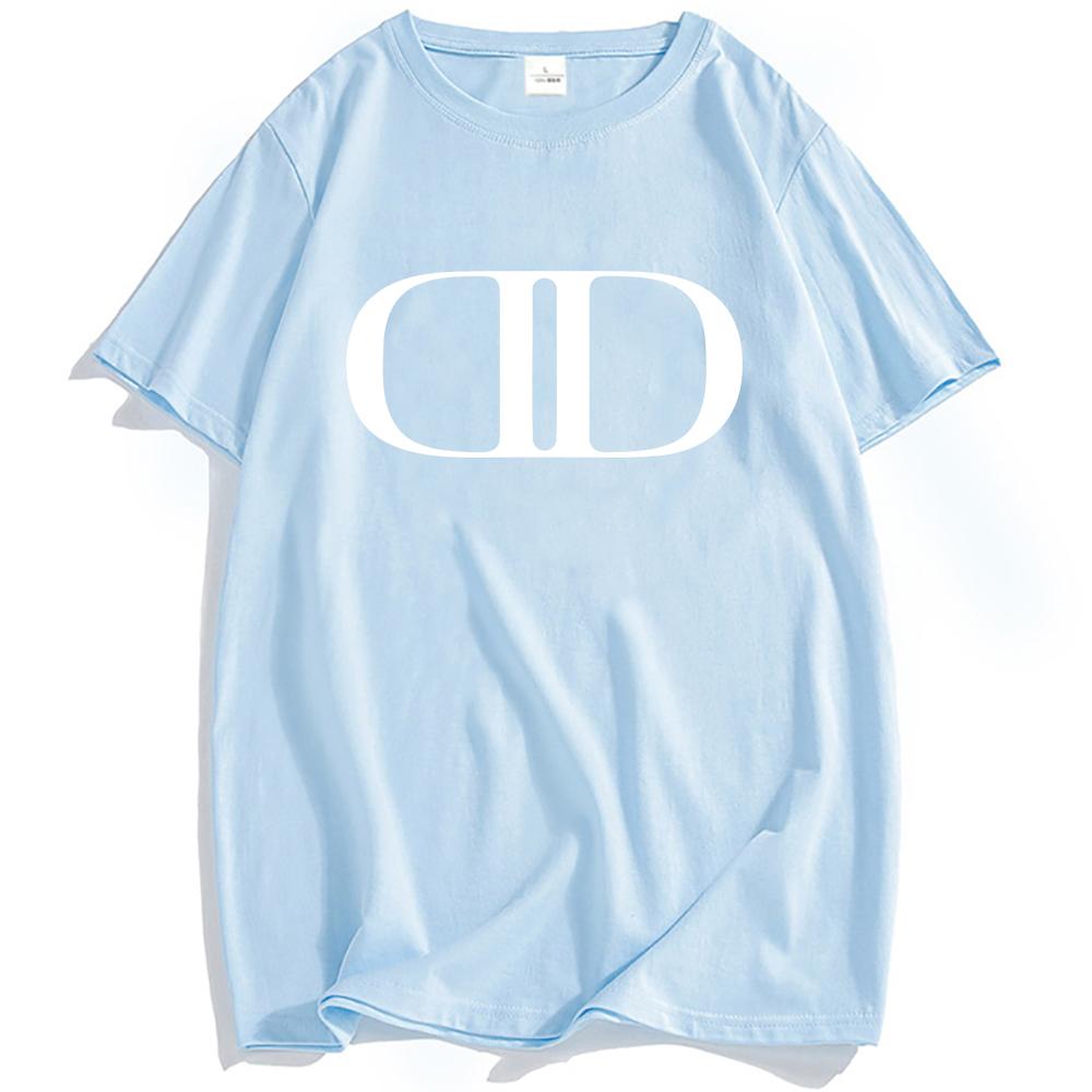 DOPAMINE LOGO TEE  Lil Tecca Rapper Graphic T-shirt Short Sleeve Cotton Male Tshirts Casual Grunge Hip Hop Unisex Streetwear