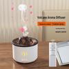 Flame Design Essential Oil Diffuser: Silent Air Freshener, Mood Lamp, and Desktop Humidifier for Home Bedroom