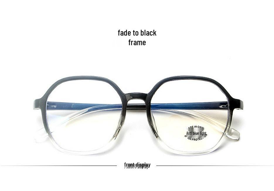 2021 Korean Style Trendy Women s Irregular Anti-Blue Light Glasses Frames