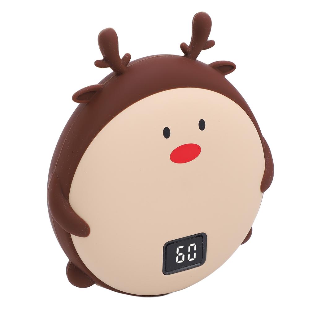 2 In 1 Handwarmer 10000 MAh Power Bank Cartoon 2 Temperature LED Digital Display USB Charging