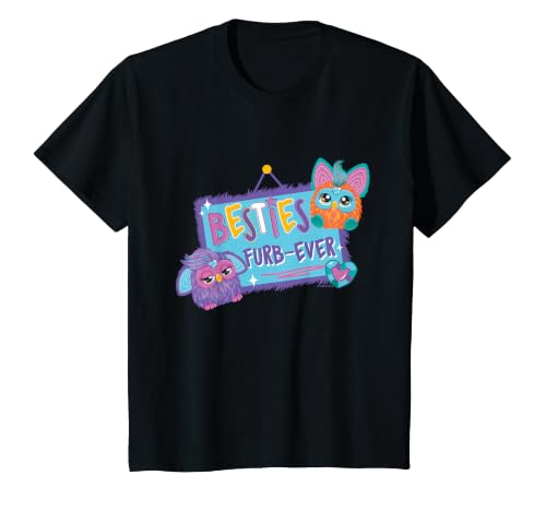 Kids Furby Friends Besties Furb-Ever 90s Toy Kids T-Shirt