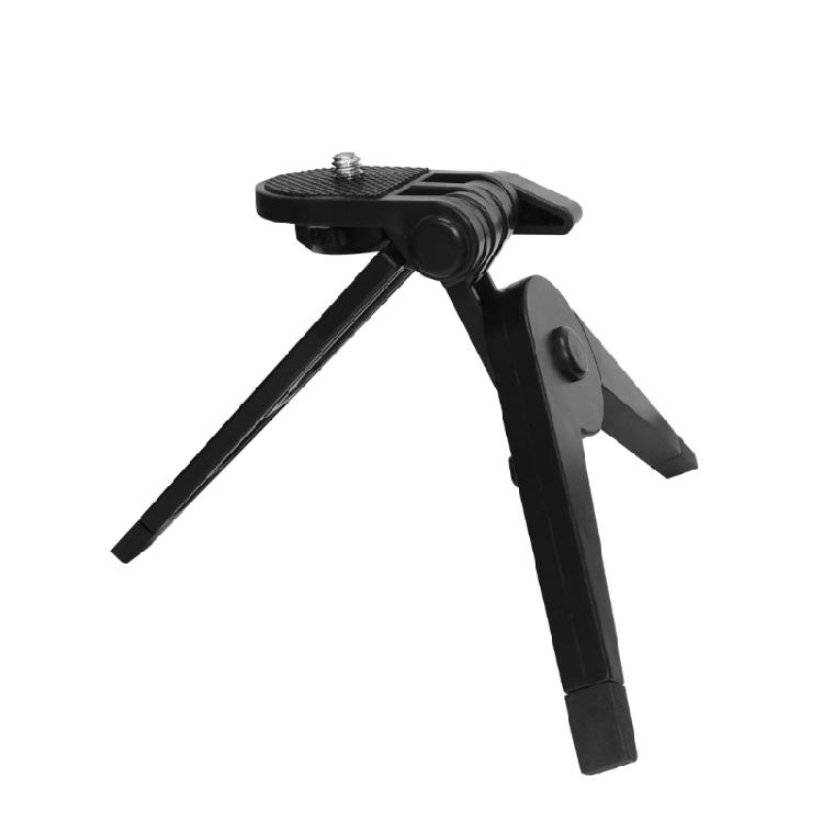 

Sturdy Folding Tripod Stand Adjustable Camera Mounting for Camcorders & Phones Legs for Adjuatable Angles 1