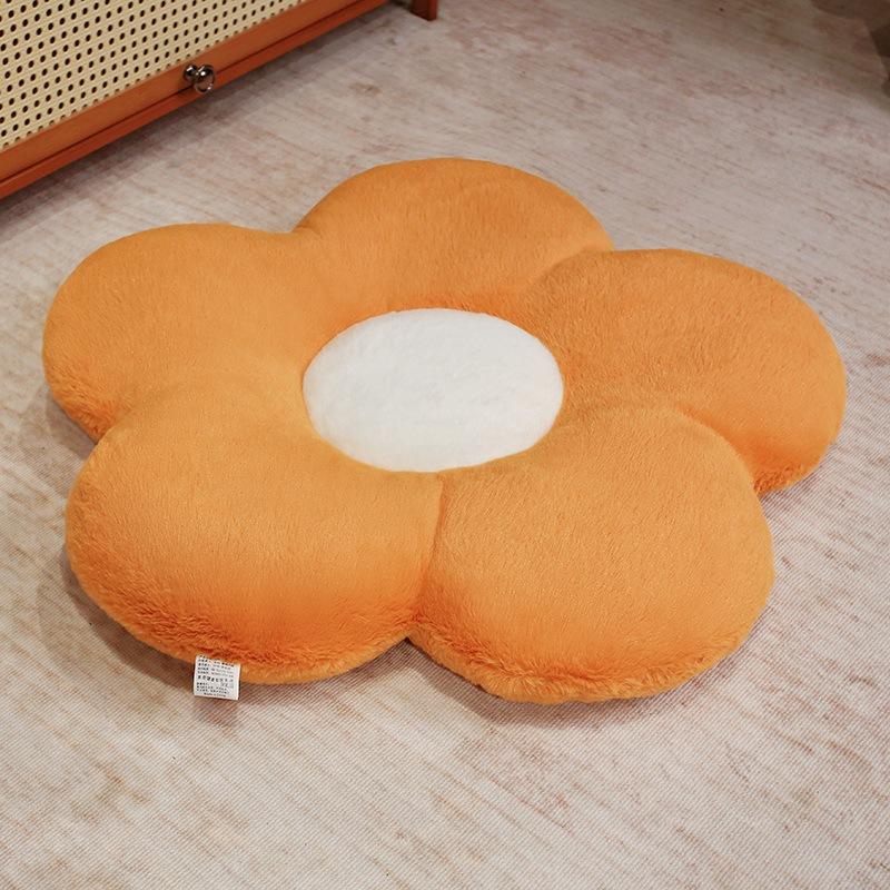 Çizgi Film Çiçekli Atma Yastığı Minder Ev Kanepe Yastık Minderi Kız Odası Balkon Tatami Futon Minderi