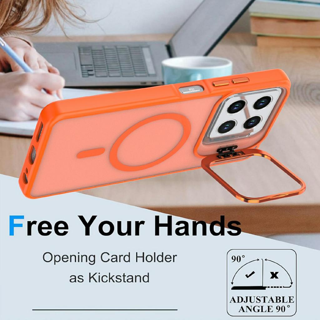 Для ZTE Blade A56 Магнітний чохол Складана підставка Матовий ПК + ТПУ Чохол для телефону