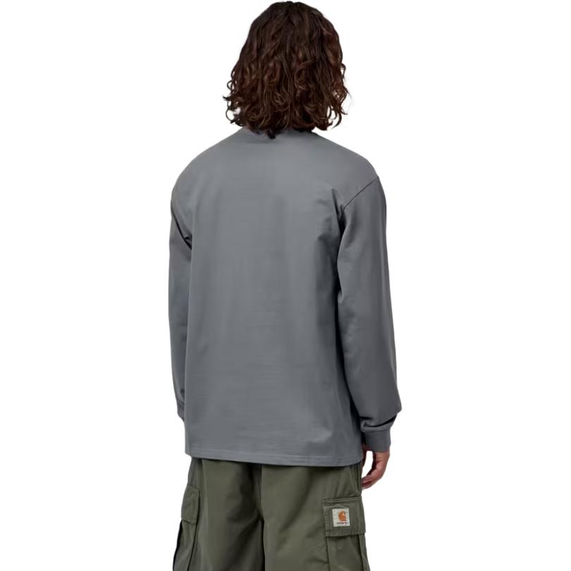 Carhartt WIP SS26 L/S Chase T-Shirt Loose Logo Letter Long Sleeve T-Shirt Unisex Tops I026392-3TS-XX
