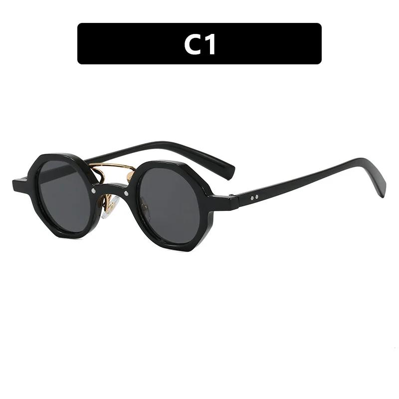 Steampunk Round Sunglasses Women For Men Vintage Punk Luxury Brand Design Outdoor Travel Metal Popular Hip Hop Sun Glasses Uv400