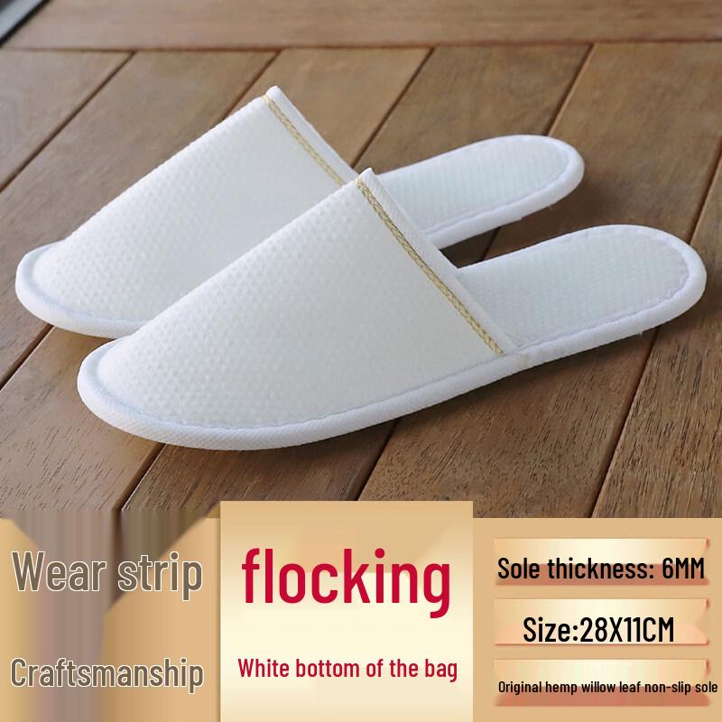 Disposable Hotel and Travel Slippers