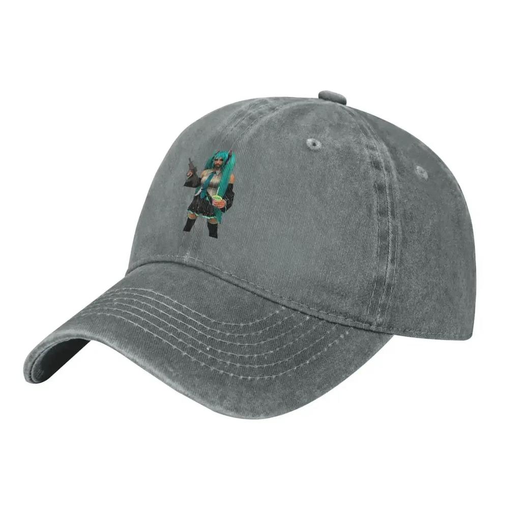 Bbno Miku Fashion Baseball Cap Peaked Cap Unisexs Hat Womens Cap Tennis FeUnisex