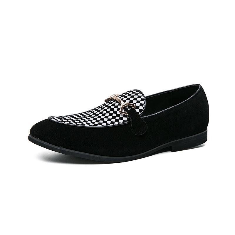 Men s Plus Size Matte Leather Slip-On Loafers (Sizes 38-48) - Autumn 2024 38