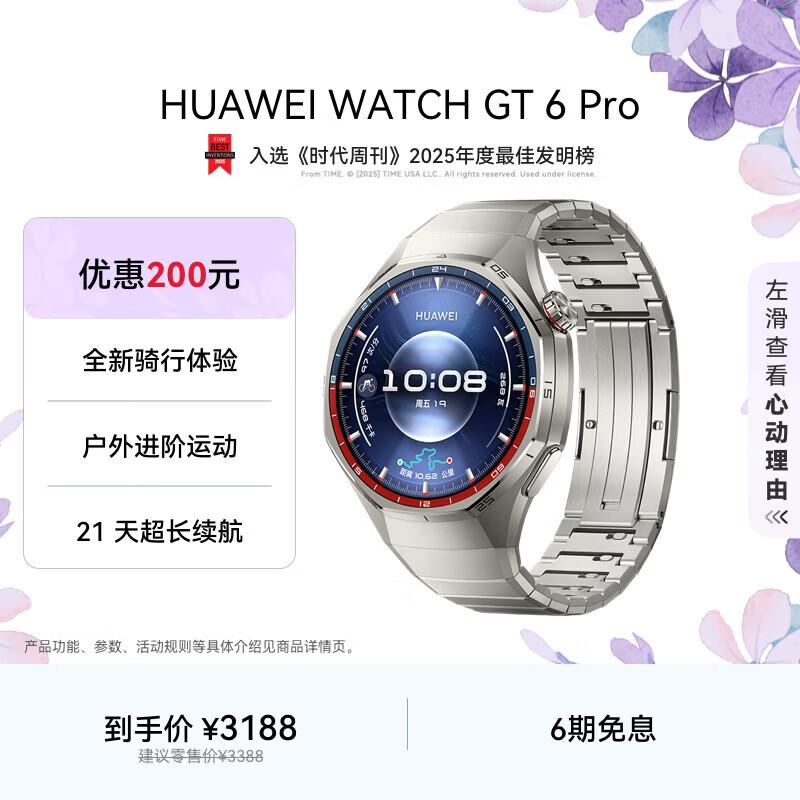 Huawei Watch GT 6 Pro Smartwatch (CN version)