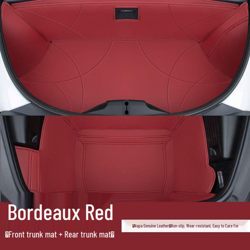 Tappetini Eco-friendly per Bagagliaio e Vano Portaoggetti Anteriori per Kit Carrozzeria Porsche 718 Boxster 2016-2025