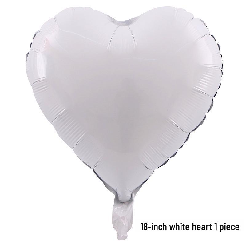 18-inch Hartvormige Aluminiumfolieballon voor Bruiloften en Valentijnsdagfeesten