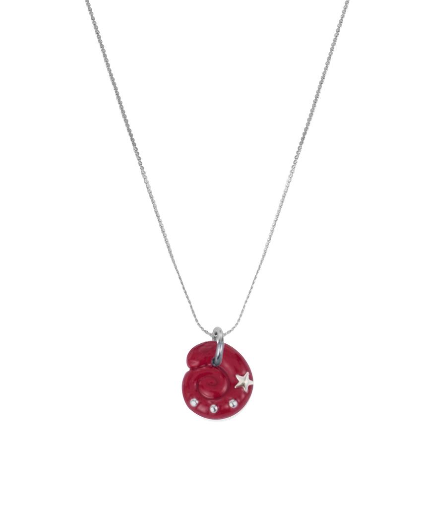 Nff Eddy Necklace-Red