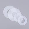 2/4Pcs Leak Prevention Water Valve Rubber Gasket Universal Water Stop Seal Ring Waterproof Gasket Cisterns Flat Seal Flush Valve